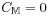 C_{\mathbb{M}}=0