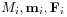 M_{i},\mathbf{m}_{i},\mathbf{F}_{i}