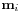 \mathbf{m}_{i}