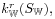 k^{r}_{{\mathbb{W}}}({S_{{\mathbb{W}}}}),