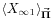 \langle X_{{\infty 1}}\rangle _{{\mbox{\boldmath$\scriptstyle\vec{\Pi}$\unboldmath}}}