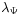 \lambda _{\Psi}