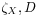 \zeta _{X},D