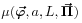 \mu(\mbox{\boldmath$\vec{\varphi}$\unboldmath},a,L,\mbox{\boldmath$\vec{\Pi}$\unboldmath})