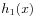 h_{1}(x)