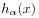 h_{\alpha}(x)