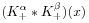 \displaystyle(K_{+}^{\alpha}*K_{+}^{\beta})(x)