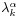 \displaystyle\lambda _{k}^{\alpha}