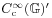 C_{{\mathrm{c}}}^{{\infty}}(\mathbb{G})^{\prime}